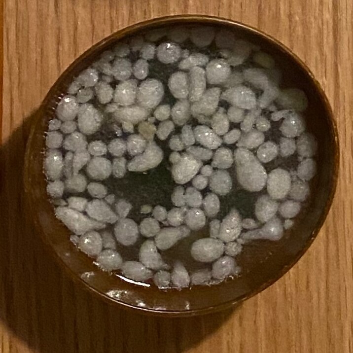 天かすとわかめの中華スープ
